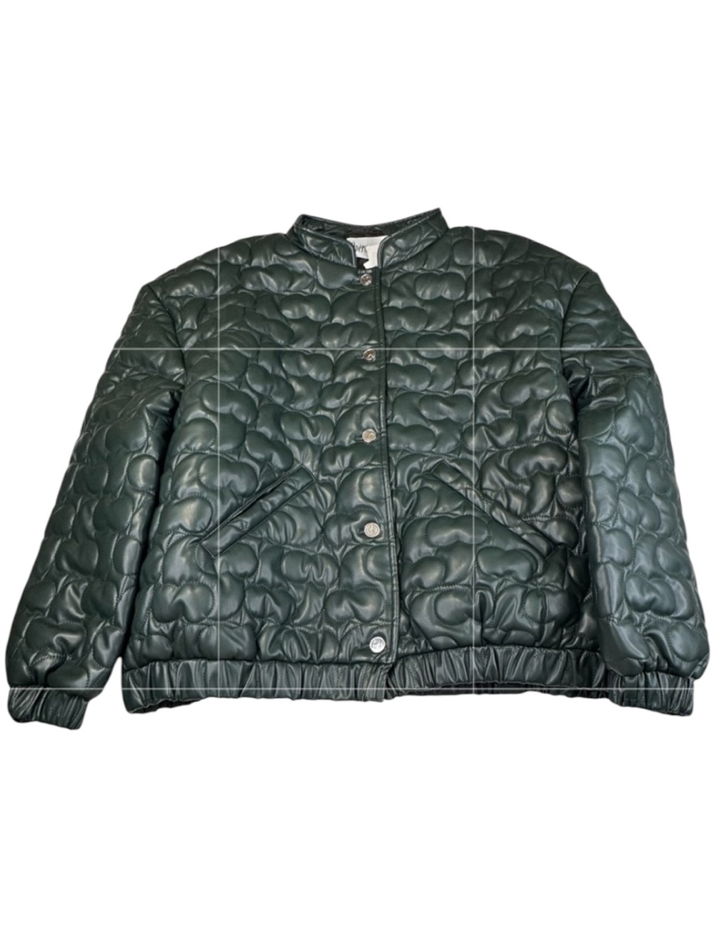 NWT OperaSPORT Harper Quilted Jacket Unisex Medium Pine Grove Green Streetwear